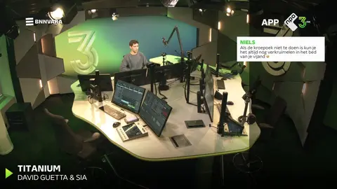 Latest image of NPO 3FM studio (visual radio)