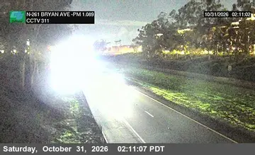 Latest image of SR-261 : (311) 100 Meters South of Bryan Avenue Overcross
