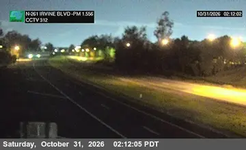 Latest image of SR-261 : (312) 70 Meters South of Irvine Boulevard Overcross