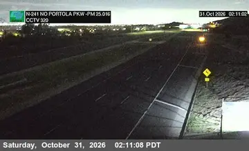 Latest image of SR-241 : (320) 40 Meters North of Portola Parkway