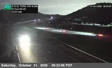 Latest image of SR-73 : (335) North of El Toro Road Undercross