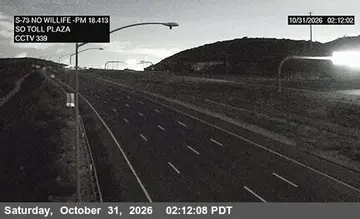 Latest image of SR-73 : (339) South of Toll Plaza/ North of Wildlife