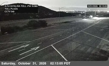 Latest image of SR-73 : (340) Catalina View Toll Plaza