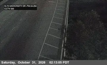 Latest image of SR-73 : (350) South of University Drive Undercross