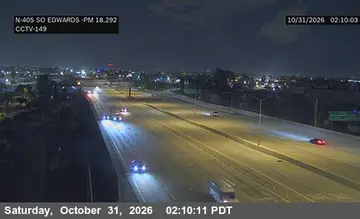 Latest image of I-405 : (149) South of Edwards