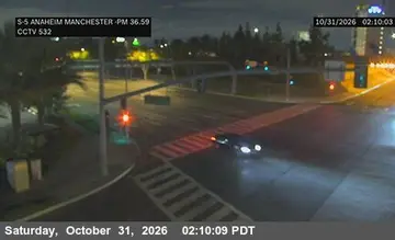 Latest image of I-5 : (532) Anaheim & Manchester