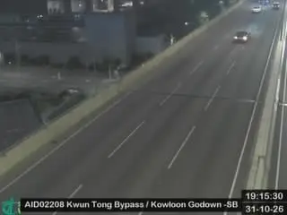 Latest image of Kwun Tong Bypass near Kowloon Godown - Southbound