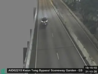 Latest image of Kwun Tong Bypass near Sceneway Garden - Eastbound