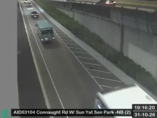 Latest image of Connaught Road West near Sun Yat Sen Memorial Park - Westbound (2)