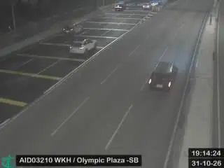 Latest image of West Kowloon Highway near Olympic Plaza - Southbound