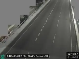 Latest image of Island Eastern Corridor near St. Mark's School - Eastbound
