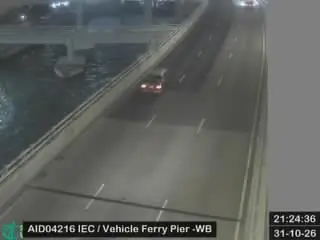 Latest image of Island Eastern Corridor near Vehicle Ferry Pier - Westbound