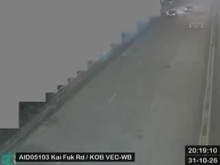 Latest image of Kai Fuk Road near Kowloon Bay Vehicle Examination Centre - Westbound
