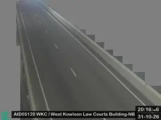 Latest image of West Kowloon Corridor near West Kowloon Law Courts Building - Northbound