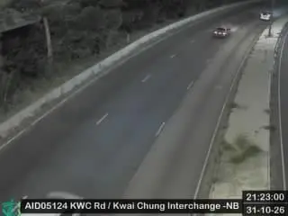 Latest image of Kwai Chung Road near Kwai Chung Interchange - Northbound