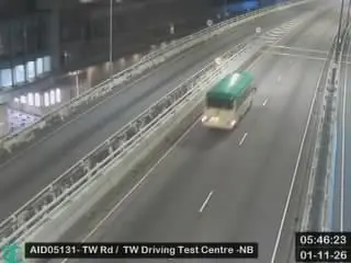 Latest image of Tsuen Wan Road near Tsuen Wan Driving Test Centre - Northbound