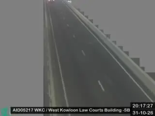 Latest image of West Kowloon Corridor near West Kowloon Law Courts Building - Southbound