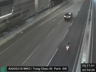 Latest image of West Kowloon Corridor near Tung Chau Street Park - Southbound