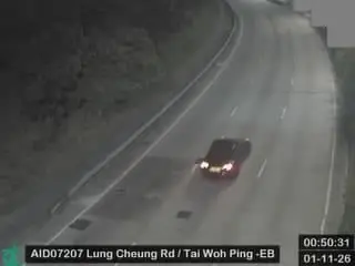 Latest image of Lung Cheung Road near Tai Woh Ping - Eastbound
