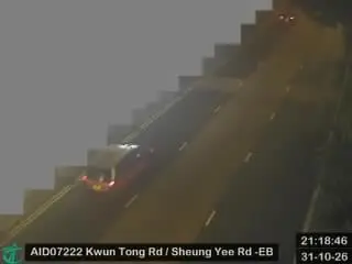 Latest image of Kwun Tong Road near Sheung Yee Road - Eastbound
