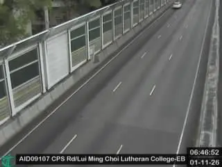 Latest image of Cheung Pei Shan Road near Lui Ming Choi Lutheran College - Eastbound