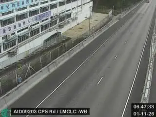 Latest image of Cheung Pei Shan Road near Lui Ming Choi Lutheran College - Westbound