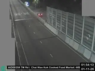 Latest image of Tuen Mun Road near Chai Wan Kok Cooked Food Market - Westbound