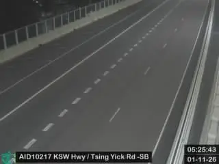 Latest image of Kong Sham Western Highway near Tsing Yick Road - Southbound