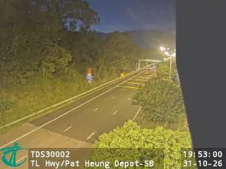 Latest image of Tsing Long Highway near Pat Heung Depot - Southbound