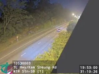Latest image of Tsing Long Highway near Kam Sheung Road MTR Station - Southbound (1)