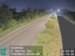 Latest image of Tsing Long Highway near Au Tau Treatment Works - Southbound