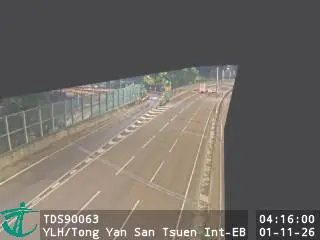 Latest image of Yuen Long Highway near Tong Yan San Tsuen Interchange - Eastbound