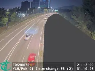 Latest image of Yuen Long Highway near Pok Oi Interchange - Eastbound (2)