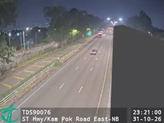 Latest image of San Tin Highway near Kam Pok Road East - Northbound