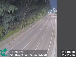 Latest image of San Tin Highway near Chun Shin Road - Northbound