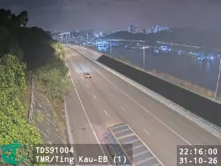 Latest image of Tuen Mun Road near Ting Kau - Eastbound (1)