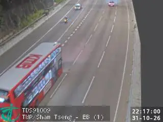 Latest image of Tuen Mun Road near Sham Tseng - Eastbound (1)