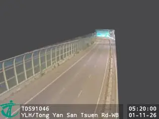 Latest image of Yuen Long Highway near Tong Yan San Tsuen Road - Westbound