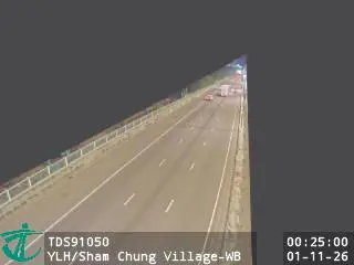 Latest image of Yuen Long Highway near Sham Chung Village - Westbound