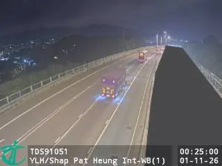 Latest image of Yuen Long Highway near Shap Pat Heung Interchange - Westbound (1)