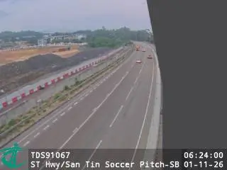 Latest image of San Tin Highway near San Tin Soccer Pitch - Southbound