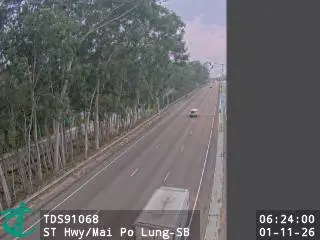 Latest image of San Tin Highway near Mai Po Lung - Southbound