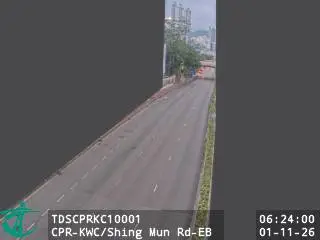 Latest image of Castle Peak Rd-Kwai Chung near Shing Mun Road - Eastbound