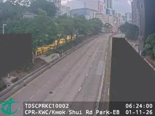 Latest image of Castle Peak Rd-Kwai Chung near Kwok Shui Road Park - Eastbound