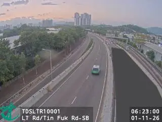 Latest image of Long Tin Road near Tin Fuk Road - Southbound
