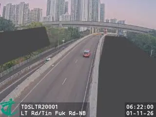 Latest image of Long Tin Road near Tin Fuk Road - Northbound