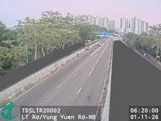 Latest image of Long Tin Road near Yung Yuen Road - Northbound