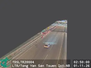 Latest image of Long Tin Road near Tong Yan San Tsuen Interchange - Northbound