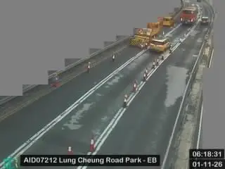 Latest image of Lung Cheung Road near Lung Cheung Road Park - Eastbound