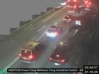 Latest image of Kwun Tong Road near Hong Kong Student Aid Society - Eastbound